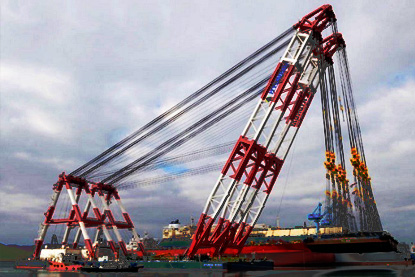 SEVENCRANE supplied 11 sets of crane hooks to Indonesia lead company for floating crane construction. Those crane hooks range from 70t to 150t.